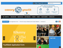 Tablet Screenshot of ossoryyouth.com